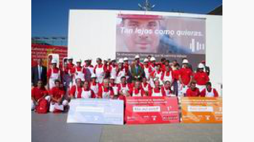 Todos los participantes del certamen. Imagen de los ganadores . Segunda <A href='http://www.