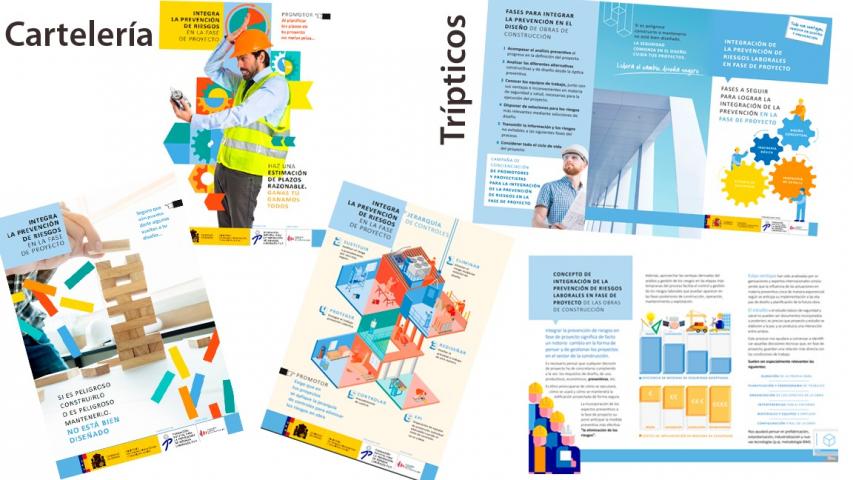 Campaña Integración de la prevención de riesgos laborales en fase de proyecto, financiada por la Fundación Estatal para la Prevención de Riesgos Laborales, F.S.P.