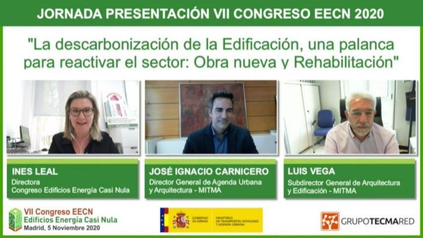 Imagen de la presentación del VII Congreso Edificios Energía Casi Nula el pasado mes de junio.