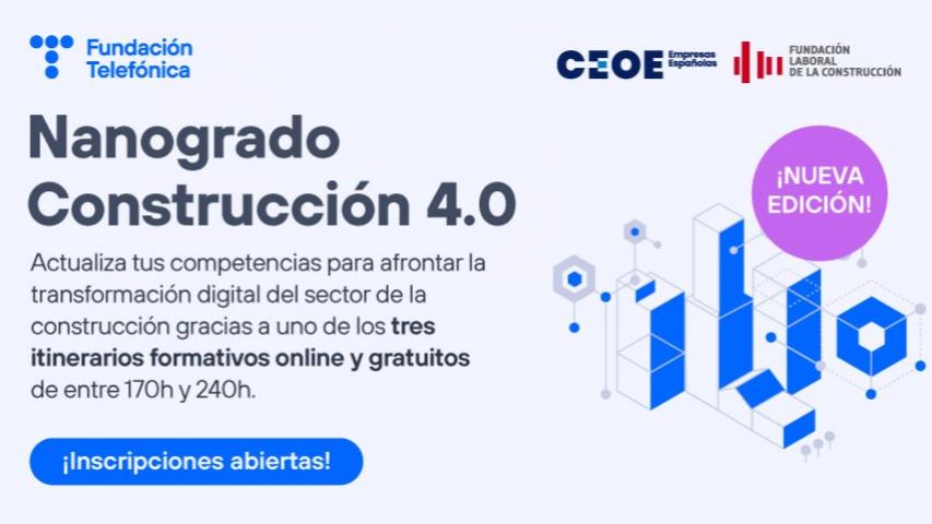 Una formación de Fundación Telefónica, CEOE y la Fundación Laboral de la Construcción.