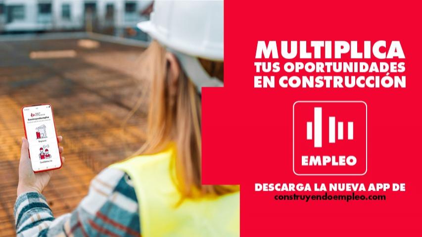 La Fundación Laboral de la Construcción lanza la primera APP de empleo especializada del sector.