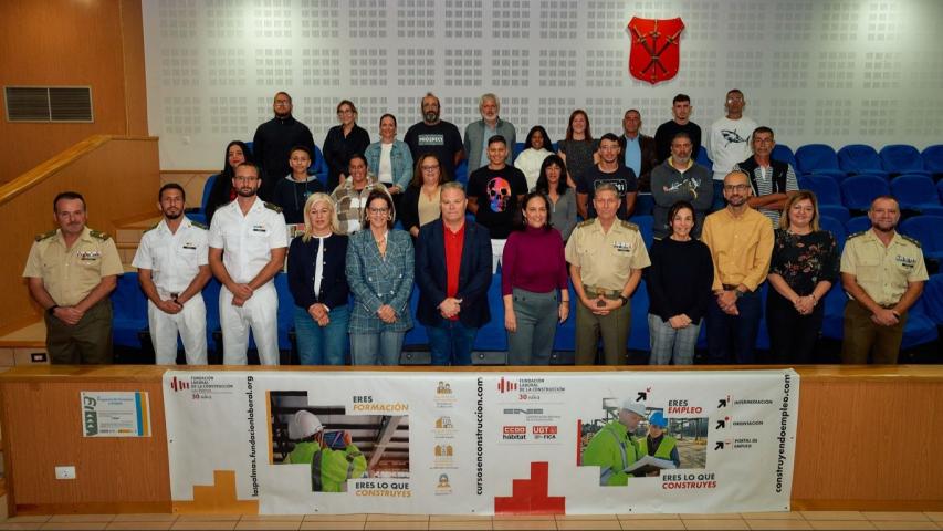 Día 1 de marzo, la Fundación Laboral entrega los diplomas en la Base Militar General Alemán Ramírez.