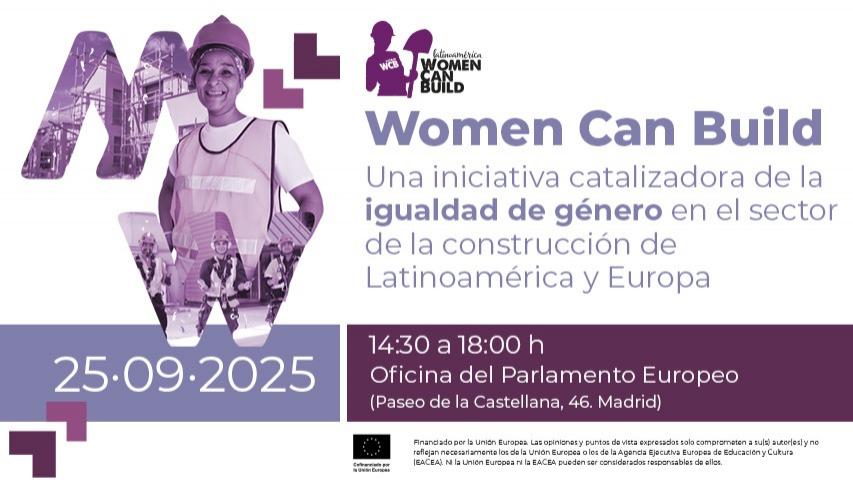 Inscríbete al evento ‘Women Can Build’, catalizador de igualdad en la construcción.
