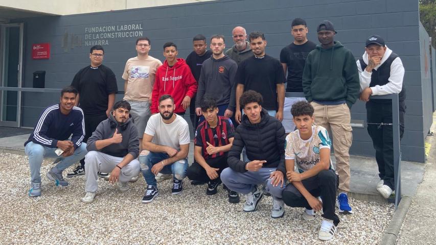 Alumnos de FLC Navarra del proyecto +Empleo Joven