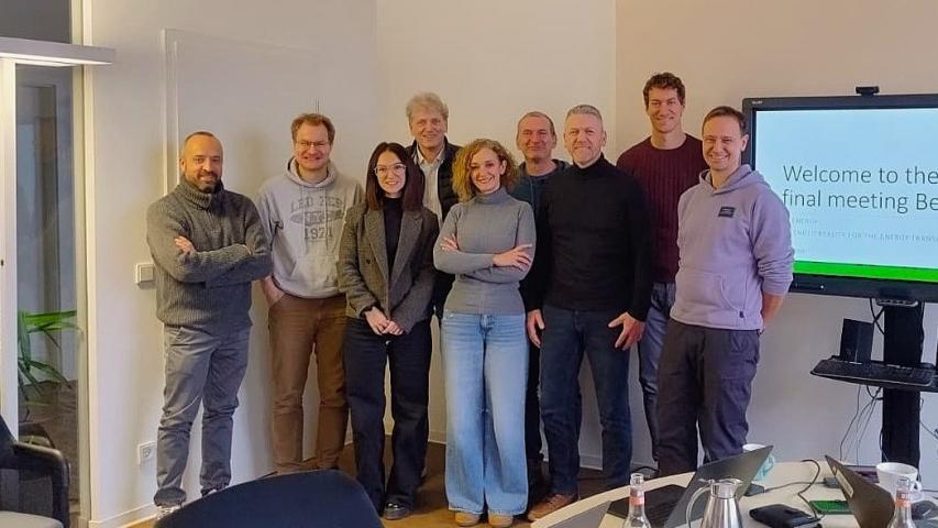 Foto de grupo del proyecto 'XR Energy' durante la reunión final en Berlín, Alemania.