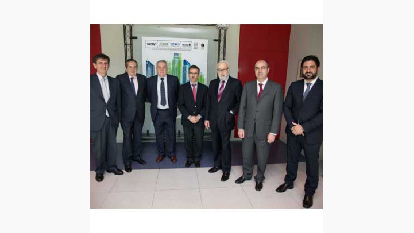 Imagen del acto de presentaci&oacute;n de Sicre 2014, el pasado lunes en Ifema. 
