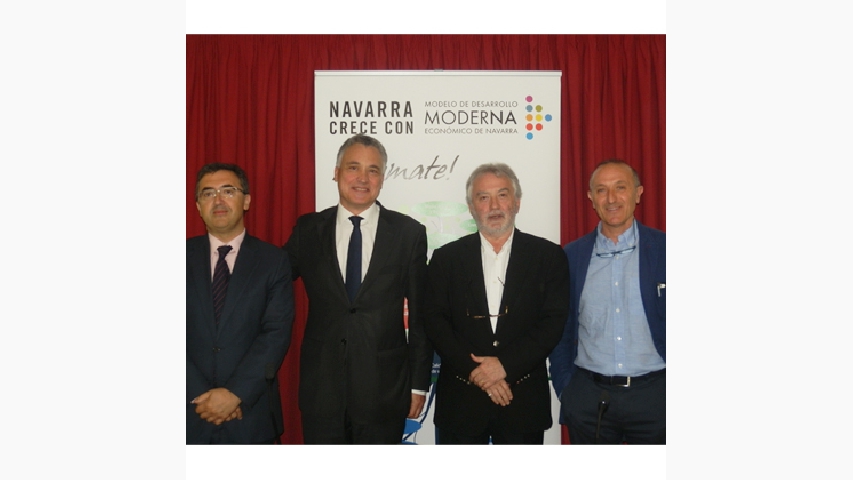 De izq. a dcha.: Marinero, En&eacute;riz, Roger y Ram&iacute;rez. 
